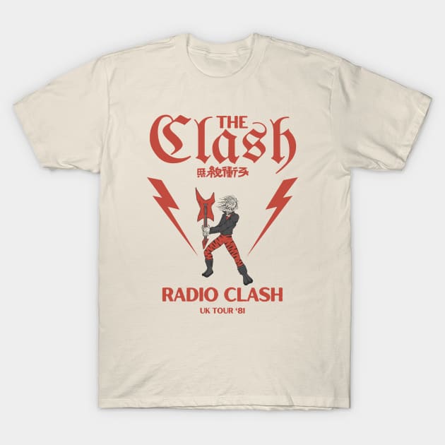 The Clash - Radio Clash // Original Fan Art Designs T-Shirt by Liamlefr